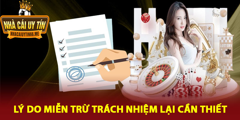 miễn trừ trách nhiệm